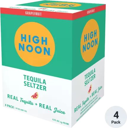 High Noon Tequila Seltzer Grapefruit