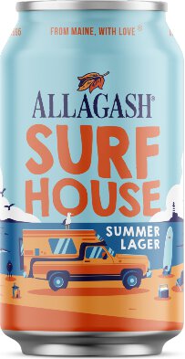Allagash Surf House Summer Lager