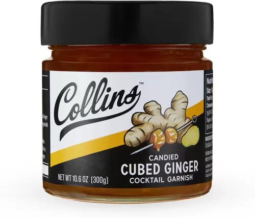 Collins Candied Cubed Ginger In Syrup