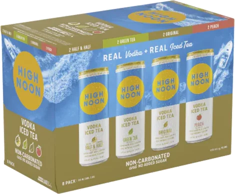 High Noon Iced Tea Lake Variety 8 Pack