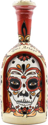 Dos Artes Anejo Tequila Skull Limited Edition Release 1 Liter