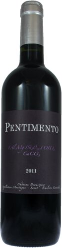 Chateau Beausejour Pentimento Montagne Saint Emilion