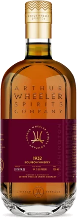 Arthur Wheeler 1932 Bourbon Whiskey