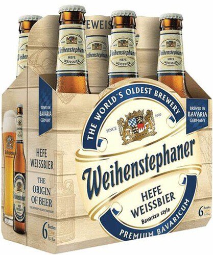 Weihenstephaner Hefe-Weissbier 11.2oz 6pk Bottles