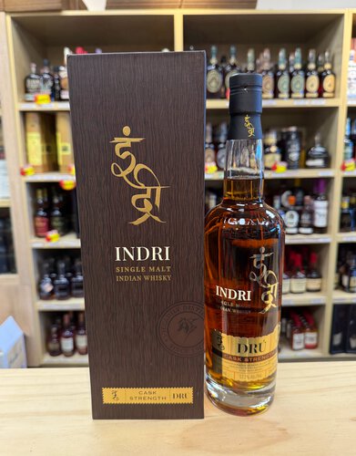 Indri Single Malt Indian Whisky Cask Strength