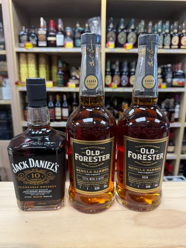 Jack Daniel's 10 Year B4 & Old Forester Single Barrel Bundle