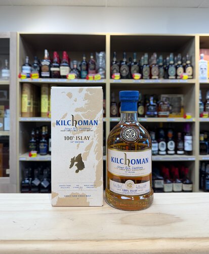 Kilchoman 100% Islay 14th Edition | Islay Single Malt Scotch Whisky | 50% abv | 70cl | From Farm to Bottle on The Isle Of Islay | 2024 Limited Edition