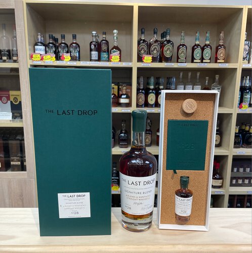 Last Drop The Signature Blend By Drew Mayville Buffalo Trace Years Old Kentucky Straight Whiskey