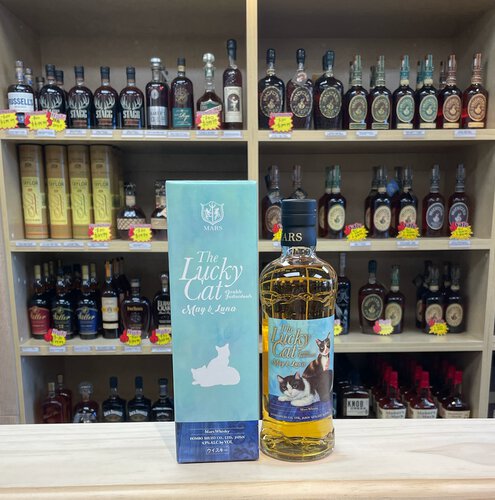 Mars Whisky 'The Lucky Cat May & Luna' 700ML