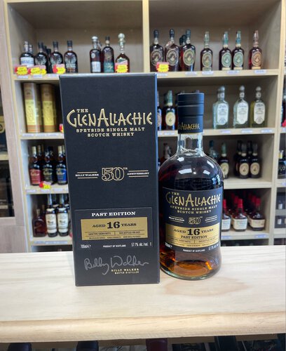 The GlenAllachie Billy Walker 50th Anniversary Past Edition 16 Year 700ml