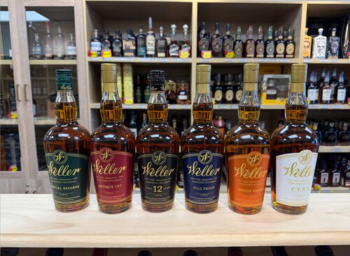 W.L. Weller Bourbon Six Bottles Bundle Set