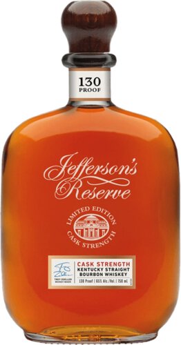 Jefferson's Reserve Cask Strength Kentucky Straight Bourbon - 750ml
