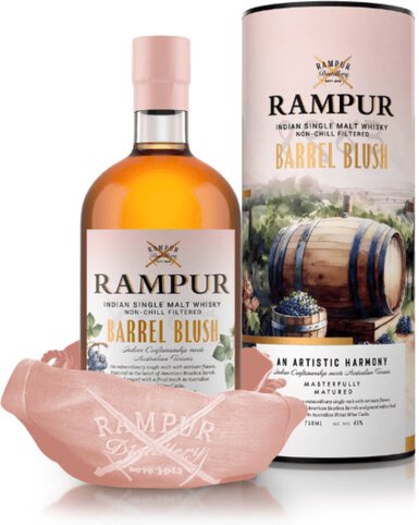 Rampur Single Malt Barrel Blush Whisky
