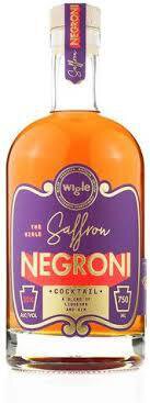 Wigle Saffron Negroni Cocktail