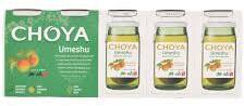 Choya Umeshu Japanese Plum Wine With Fruit 5x50ml