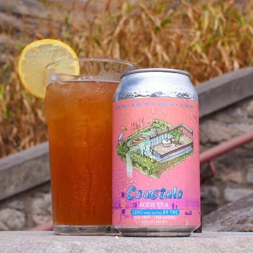 Coastalo Iced Tea 10mg THC Sparkling Beverage