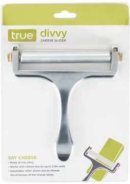 True Brands Divvy Adjustable Cheese Slicer