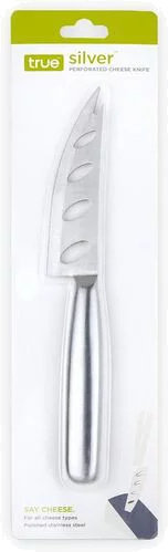 True Brands Sliver Perforated Cheese Knife