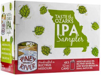 Piney River Ozarks IPA Variety Pk