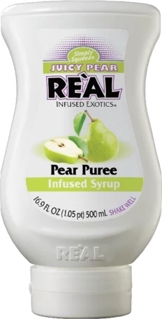 Real Pear Puree Infused Syrup
