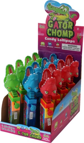 Gator Chomp Candy Lollipop Toy .60oz
