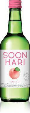 Soonhari Korean Soju Peach Non-appellated