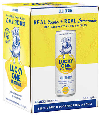 Lucky One Vodka Lemonade Blueberry