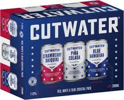 Cutwater Red White & Blue Variety Pack
