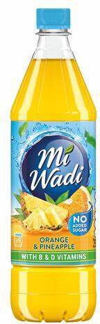 Mi Wadi Orange No Added Sugar