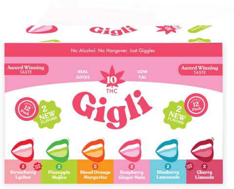 Gigli Thc 10mg Variety 12 Pack