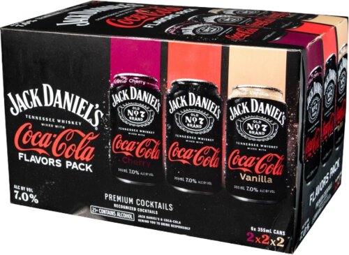 Jack Daniels & Coca Cola Variety Pack