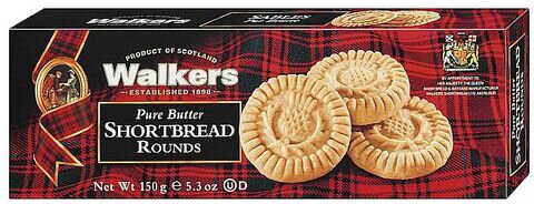 Walkers Pure Butter Shortbread Rounds