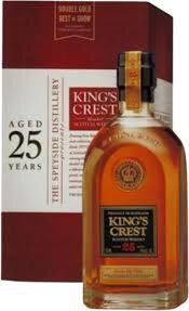 Kings Crest 25 Years Old Scotch Whisk