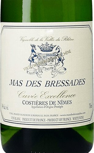 Mas des Bressades “Excellence” Blanc Costières de Nîmes