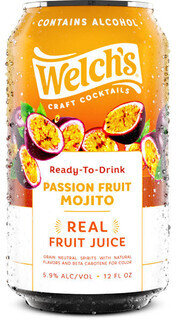 Welchs Craft Cocktails Passion Fruit Mojito