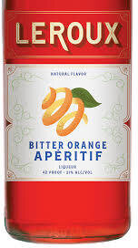 Leroux Liquor Bitter Orange Aperiti42 750 000 Ml