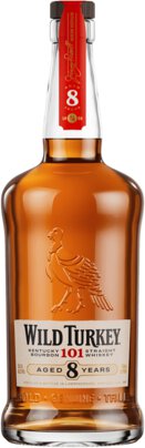 Wild Turkey 8 year 101 Proof Year Old Kentucky Straight Bourbon Whiskey