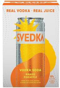 Svedka Vodka Soda Mango Pineapple