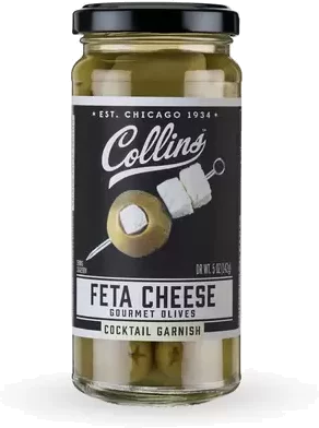 Collins Feta Cheese Cocktail Olives