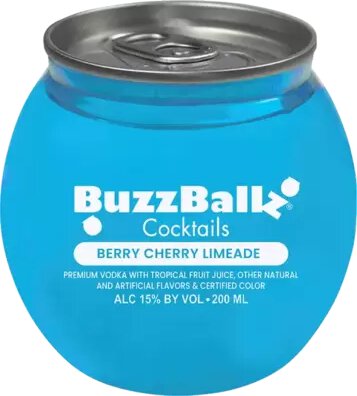 BuzzBallz Cocktails Berry Cherry Limeade 200mL