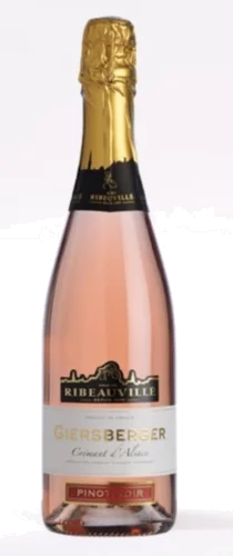 Cave De Ribeauville Giersberger Cremant D'alsace Rosa Sustainable