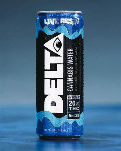 Delta Blueberry Acai 20mg THC + 5mg CBD Seltzer
