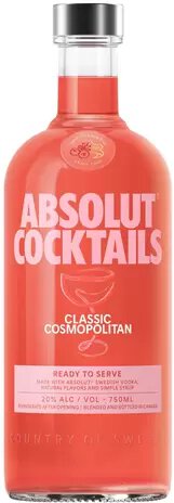 Absolut Cocktails Classic Cosmopolitan