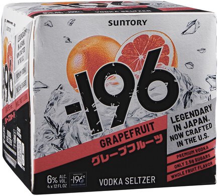 196 Grapefruit Vodka Seltzer