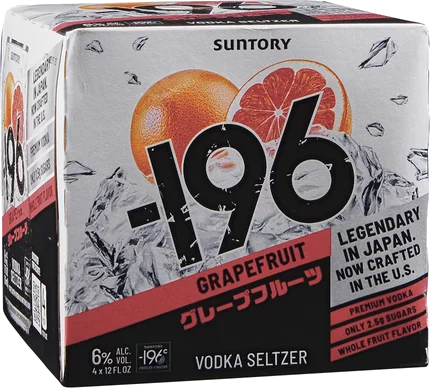 196 Grapefruit Vodka Seltzer