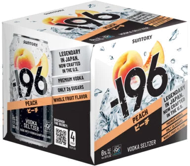 196 Suntory Peach Vodka Seltzer