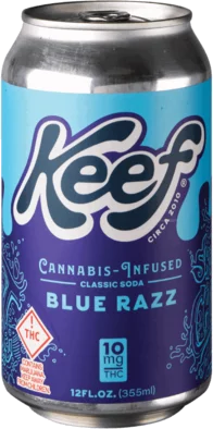 Keef Blue Razz 10mg Thc