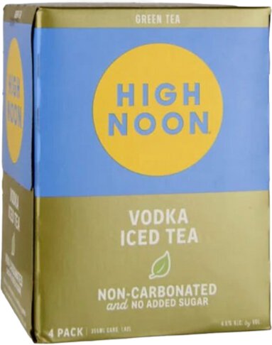 High Noon Green Tea Vodka 4 Pack