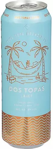 Topa Topa Brewery Dos Topas Lager Sgl