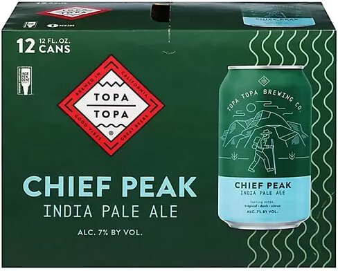 Topa Topa Brewing Chief Peak Ipa